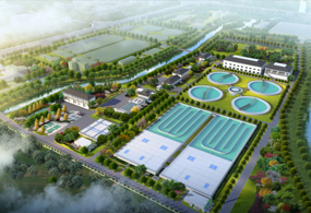 六安（ān）市城北（běi）汙水處理廠二期氧精...