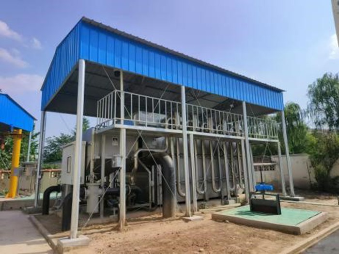 河南濮陽市某汙水處理廠-超（chāo）混高速氣浮設備.jpg
